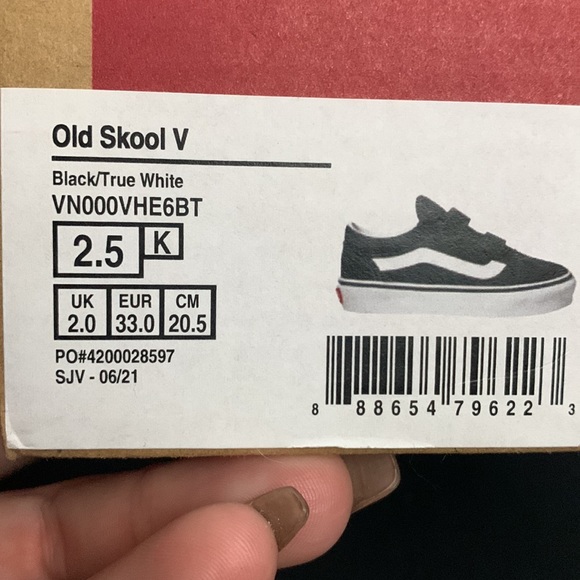 Kids Velcro vans - Picture 3 of 5